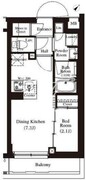 アーバンパーク方南町2 301 間取り図 ?>