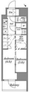 ACPレジデンス西巣鴨 801 間取り図