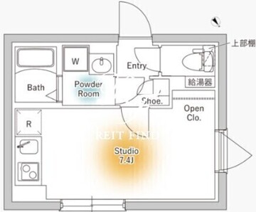 ルリアン西新宿 102 間取り図