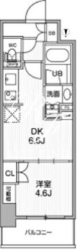 nido蒲田 403 間取り図