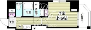 グランツ門前仲町 302 間取り図