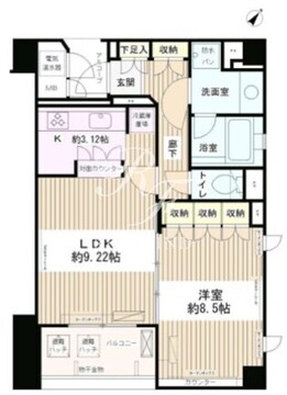 エル・セレーノ西早稲田 113 間取り図