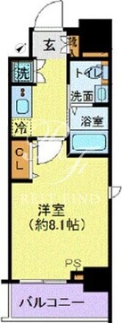 クレイシア王子 1304 間取り図