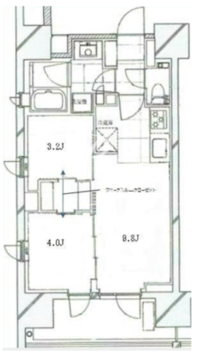 ピアース渋谷ウエスト 11F 間取り図