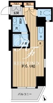 神楽坂フラッツ 902 間取り図