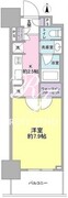 スタイリオ品川中延 806 間取り図