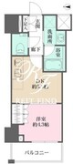 ザ・パークワンズ深川門前仲町 404 間取り図 ?>