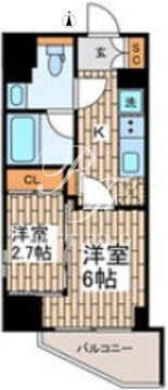 グランパセオ大森 804 間取り図