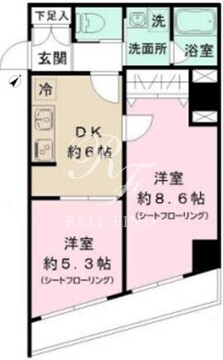 ブールバード白山 101 間取り図