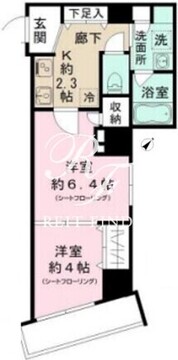 ブールバード白山 403 間取り図