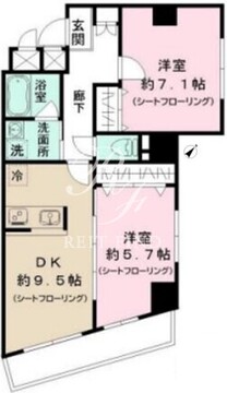 ブールバード白山 502 間取り図