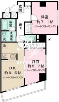 ブールバード白山 802 間取り図