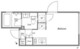 パセオ新宿三丁目 2-202 間取り図