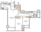 グリーンホームズ2 905 間取り図