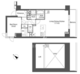 コントラル中目黒 506 間取り図