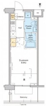 プラウドフラット中野 236 間取り図