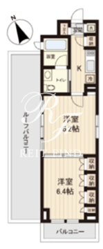 プラティーク清澄白河 505 間取り図