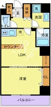 UGHD人形町 501 間取り図