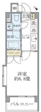 レジデンス西馬込 201 間取り図