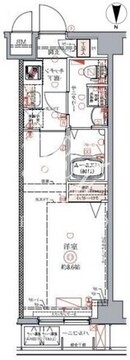 クレヴィスタ豊洲ベイサイド 306 間取り図
