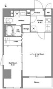 コンフォリア北池袋 701 間取り図