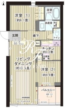 ガーデニエール砧ウエスト 154 間取り図