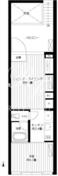 パークジオ学芸大学 203 間取り図