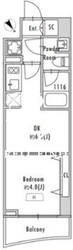 グランパセオ田端2 902 間取り図