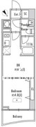 プライマル田端 704 間取り図