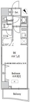 グランパセオ田端2 905 間取り図