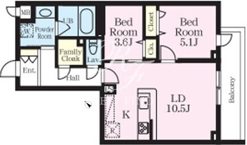 FAM ogikubo 101 間取り図