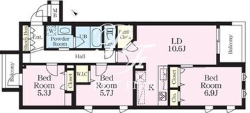 FAM ogikubo 303 間取り図