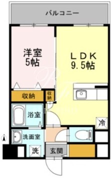 ヒルフラット大崎 203 間取り図