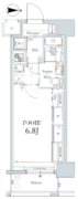 ログ浅草 502 間取り図