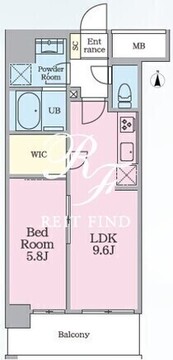 クラン千歳 402 間取り図