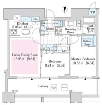 大崎ガーデンレジデンス 1815 間取り図