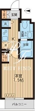 KDXレジデンス入谷 405 間取り図