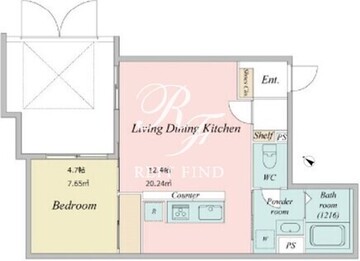 ライブフラット学芸大学 302 間取り図