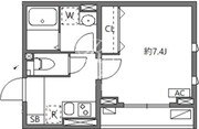 ウィンドテラスセカンド八広1 101 間取り図