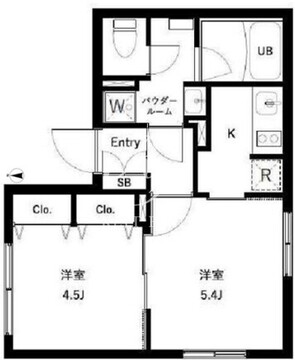 コンポジット大森 503 間取り図