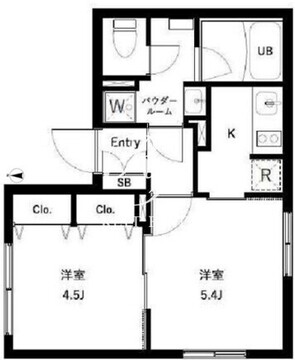 コンポジット大森 403 間取り図