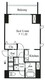 リテラス三軒茶屋 1004 間取り図