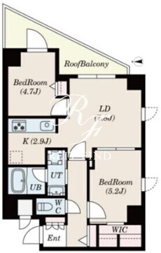 エスレジデンス大森ブレサ 801 間取り図