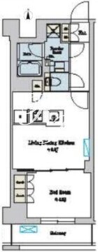 ブリリアイスト池尻大橋 217 間取り図