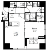 レジディア日本橋馬喰町3 701 間取り図