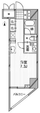 アーデン芝公園 1105 間取り図