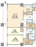 ザ・パークハウス西新宿タワー60 5906 間取り図