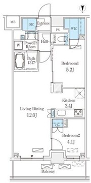 ロイジェントパークス押上錦糸町 643 間取り図