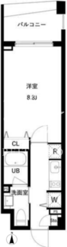 JMFレジデンス世田谷三宿 514 間取り図