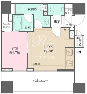 ザ・パークハウス大森タワー 201 間取り図